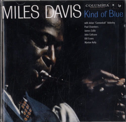 Miles Davis Kind Of Blue CD album (CDLP) UK MDACDKI581140