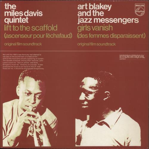 Miles Davis Lift To The Scaffold vinyl LP album (LP record) UK MDALPLI314161