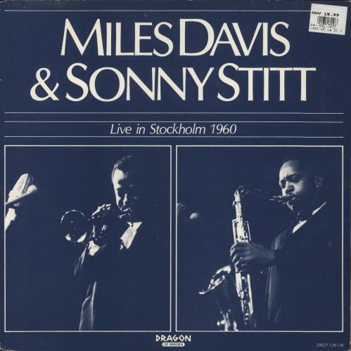 Miles Davis Live In Stockholm 1960 2-LP vinyl record set (Double LP Album) Swedish MDA2LLI694034