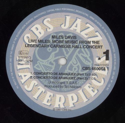 Miles Davis Live Miles vinyl LP album (LP record) Dutch MDALPLI314159