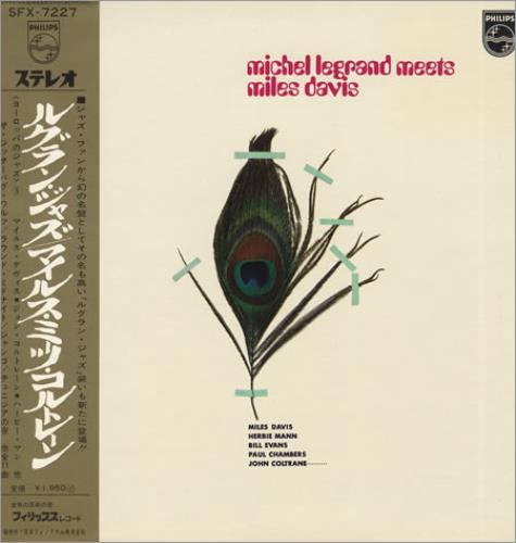 Miles Davis Michel Legrand Meets Miles Davis vinyl LP album (LP record) Japanese MDALPMI368165