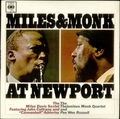 Miles Davis Miles & Monk At Newport vinyl LP album (LP record) UK MDALPMI542252