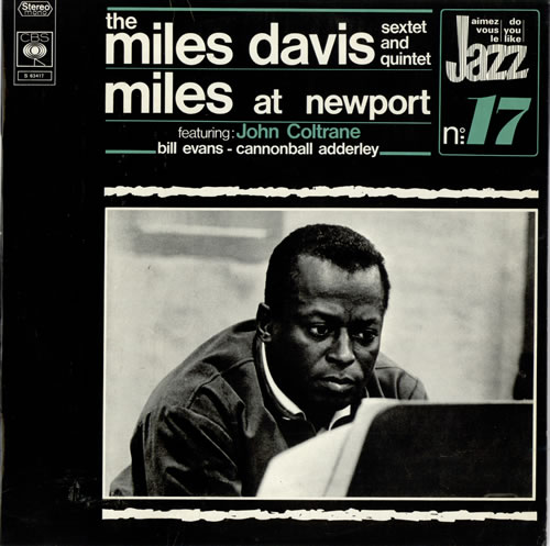 Miles Davis Miles At Newport vinyl LP album (LP record) French MDALPMI469959