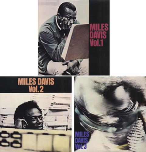Miles Davis Miles Davis - Volumes 1 - 3 3-LP vinyl record set (Triple LP Album) Japanese MDA3LMI307972
