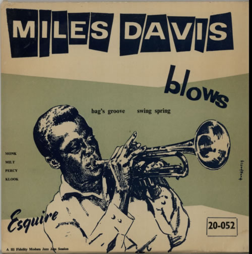 Miles Davis Miles Davis Blows 10" vinyl single (10 inch record) UK MDA10MI615613