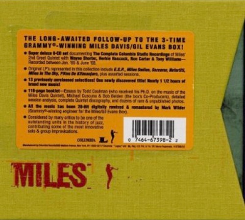 Miles Davis Miles Davis Quintet 1965-68 6-CD album set US MDA6CMI549136