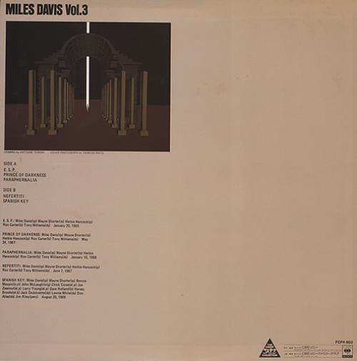 Miles Davis Miles Davis Vol. 3 vinyl LP album (LP record) Japanese MDALPMI433550