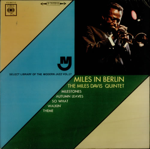 Miles Davis Miles In Berlin vinyl LP album (LP record) Japanese MDALPMI547476