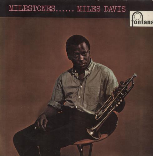 Miles Davis Milestones - 1st vinyl LP album (LP record) UK MDALPMI542253