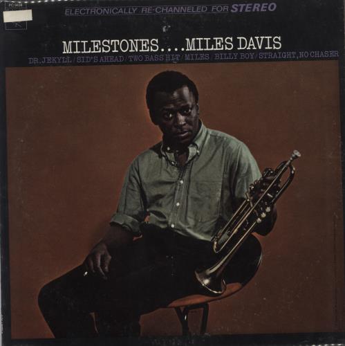 Miles Davis Milestones - export vinyl LP album (LP record) US MDALPMI314102