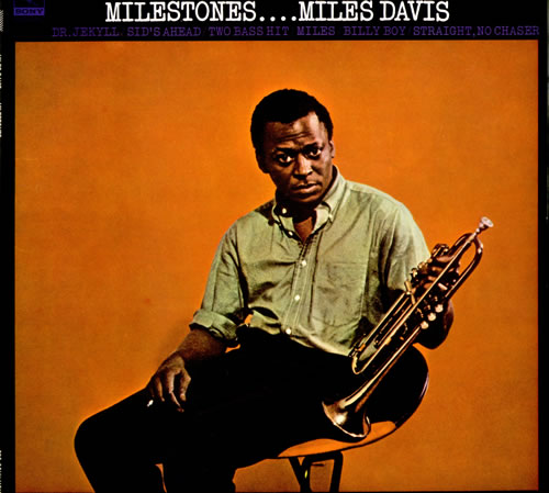 Miles Davis Milestones vinyl LP album (LP record) Japanese MDALPMI517220