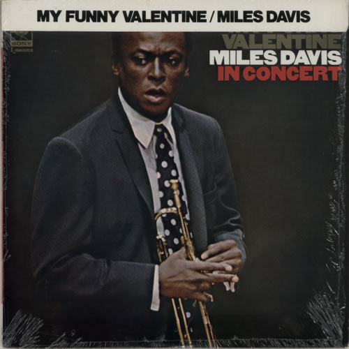 Miles Davis My Funny Valentine + shrink vinyl LP album (LP record) Japanese MDALPMY592185