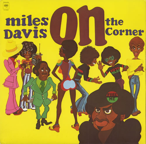 Miles Davis On The Corner vinyl LP album (LP record) US MDALPON499706