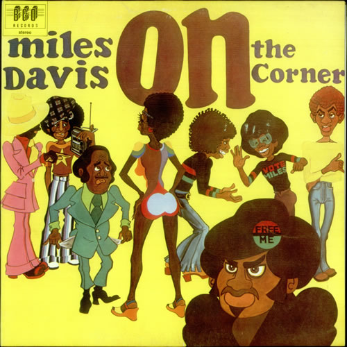 Miles Davis On The Corner vinyl LP album (LP record) UK MDALPON541123