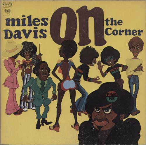 Miles Davis On The Corner vinyl LP album (LP record) US MDALPON660781