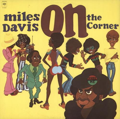 Miles Davis On The Corner vinyl LP album (LP record) US MDALPON748791
