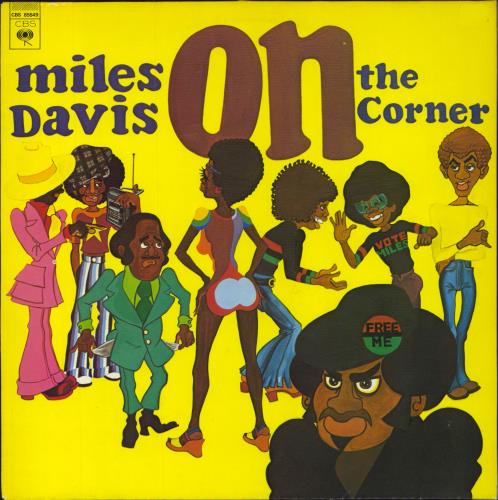 Miles Davis On The Corner vinyl LP album (LP record) Dutch MDALPON797049