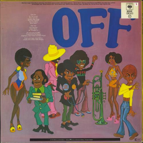 Miles Davis On The Corner vinyl LP album (LP record) Dutch MDALPON797049