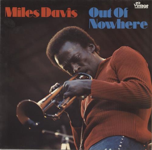 Miles Davis Out Of Nowhere vinyl LP album (LP record) German MDALPOU709010