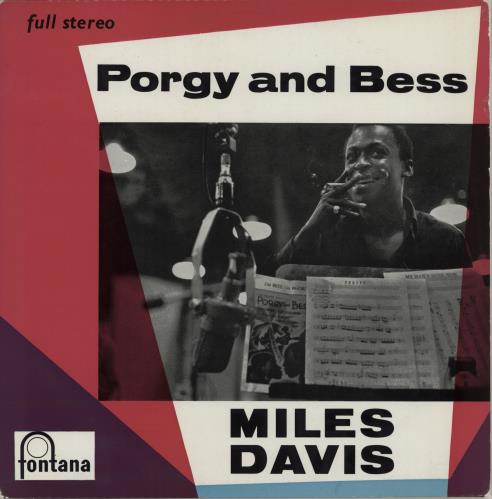 Miles Davis Porgy And Bess vinyl LP album (LP record) UK MDALPPO754118