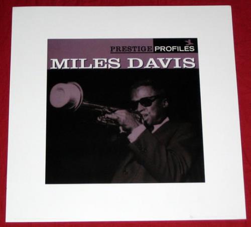 Miles Davis Prestige Profiles poster UK MDAPOPR379702