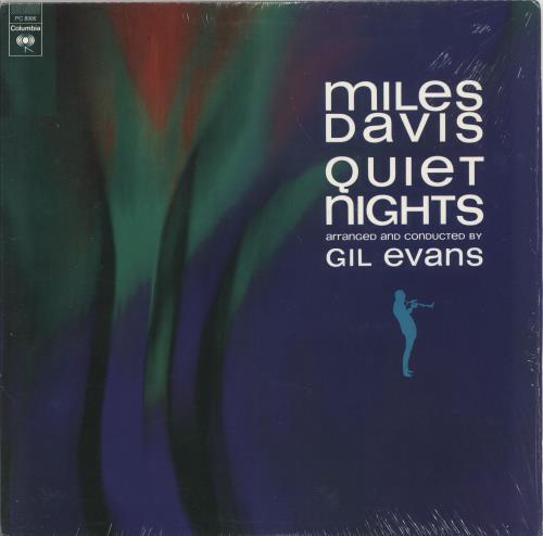 Miles Davis Quiet Nights vinyl LP album (LP record) US MDALPQU582883