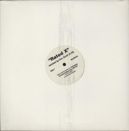 Miles Davis Rated X - Sealed 12" vinyl single (12 inch record / Maxi-single) US MDA12RA886488