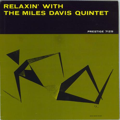 Miles Davis Relaxin' With The Miles Davis Quintet vinyl LP album (LP record) US MDALPRE770705