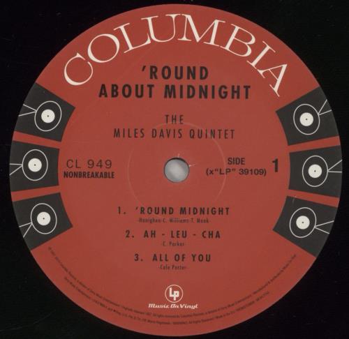 Miles Davis 'Round About Midnight - Record Store Day - EX vinyl LP album (LP record) UK MDALPRO863377