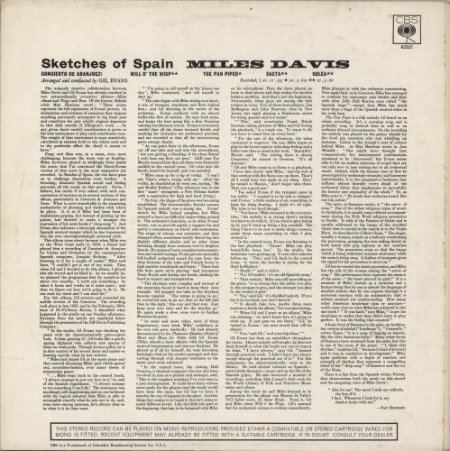 Miles Davis Sketches Of Spain - Graduated Orange vinyl LP album (LP record) UK MDALPSK504515