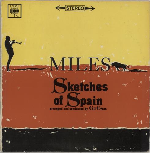 Miles Davis Sketches Of Spain VG/EX vinyl LP album (LP record) UK MDALPSK765635
