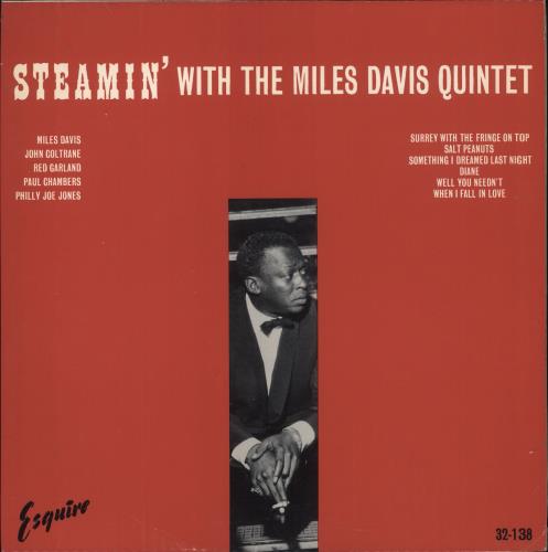 Miles Davis Steamin' With The Miles Davis Quintet vinyl LP album (LP record) UK MDALPST675567