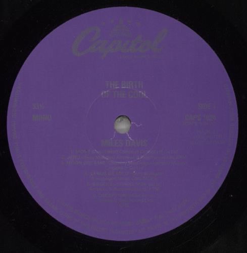 Miles Davis The Birth Of The Cool - front lam p/s vinyl LP album (LP record) UK MDALPTH314128