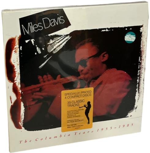 Miles Davis The Columbia Years 1955-1985 - Sealed 4-CD album set US MDA4CTH828528