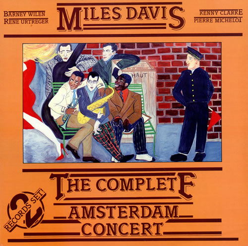 Miles Davis The Complete Amsterdam Concert 2-LP vinyl record set (Double LP Album) French MDA2LTH477716