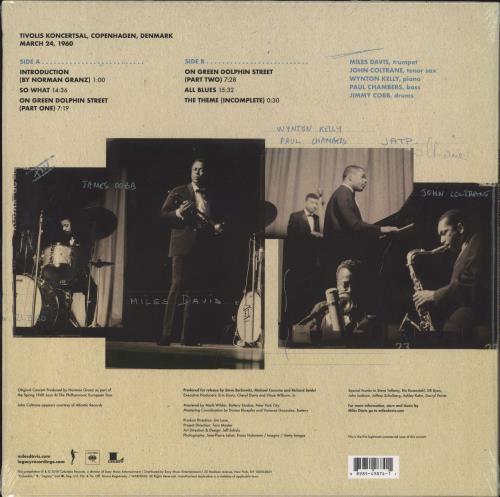 Miles Davis The Final Tour: Copenhagen, March 24, 1960 vinyl LP album (LP record) UK MDALPTH808842