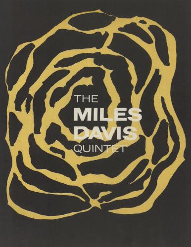 Miles Davis The Miles Davis Quintet tour programme UK MDATRTH394321