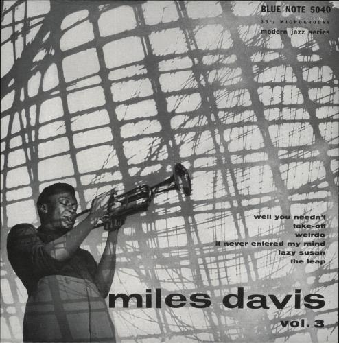 Miles Davis Vol. 3 - 200gm 2-LP vinyl record set (Double LP Album) US MDA2LVO374990