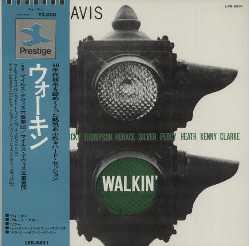 Miles Davis Walkin' vinyl LP album (LP record) Japanese MDALPWA670798