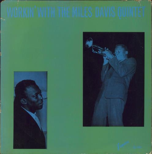 Miles Davis Workin' With The Miles Davis Quintet - VG/EX vinyl LP album (LP record) UK MDALPWO744126