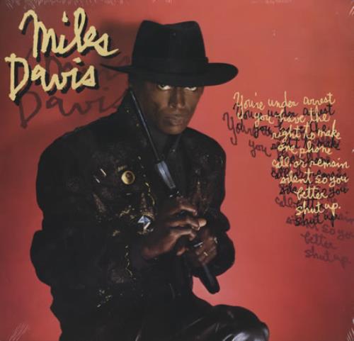 Miles Davis You're Under Arrest vinyl LP album (LP record) US MDALPYO399898
