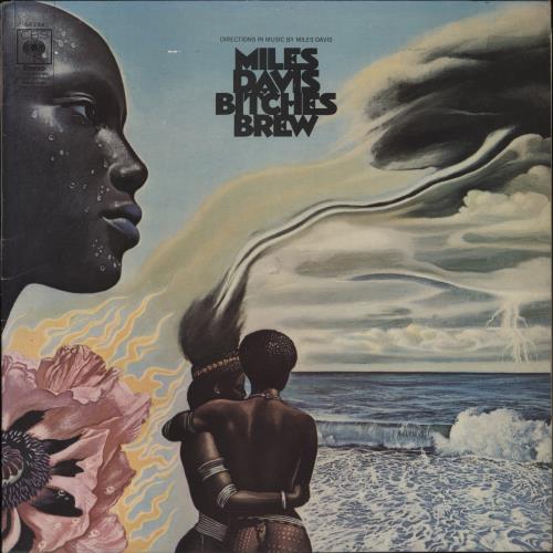 Miles Davis Bitches Brew - 1st - VG 2-LP vinyl record set (Double Album) UK MDA2LBI660950