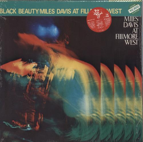 Miles Davis Black Beauty - Miles Davis At Fillmore West + top obi 2-LP vinyl record set (Double Album) Japanese MDA2LBL578807