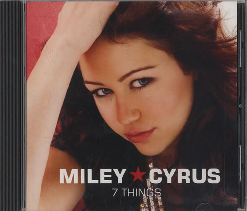 Miley Cyrus 7 Things CD-R acetate US MYCCRTH450047