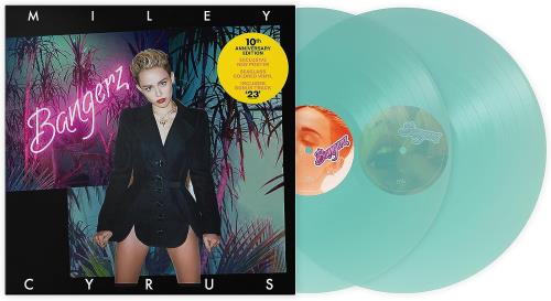 Miley Cyrus Bangerz - 10th Anniversary Sea Glass Vinyl - Sealed 2-LP vinyl record set (Double LP Album) UK MYC2LBA820546