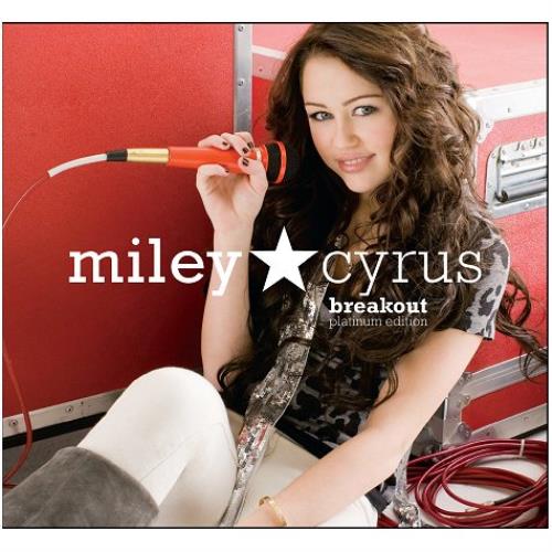 Miley Cyrus Breakout - Platinum Edition 2-disc CD/DVD set UK MYC2DBR454605