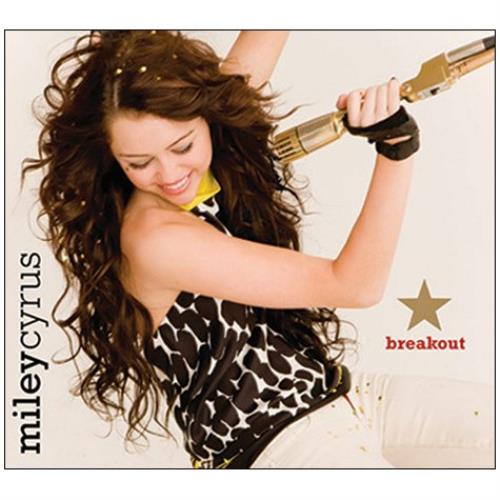 Miley Cyrus Breakout CD album (CDLP) UK MYCCDBR443518