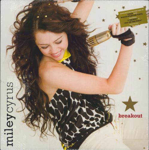 Miley Cyrus Can't Be Tamed - Gold / Black Splatter Vinyl vinyl LP album (LP record) US MYCLPCA781321