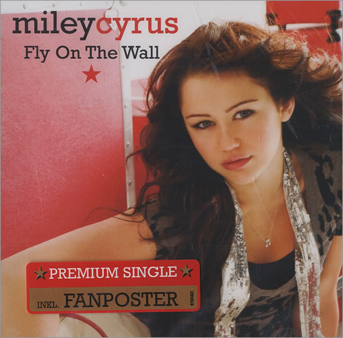 Miley Cyrus Fly On The Wall CD single (CD5 / 5") German MYCC5FL466555