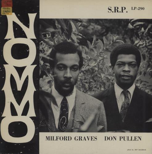 Milford Graves Nommo - 1st + PR enclosure vinyl LP album (LP record) US Q0LLPNO761650